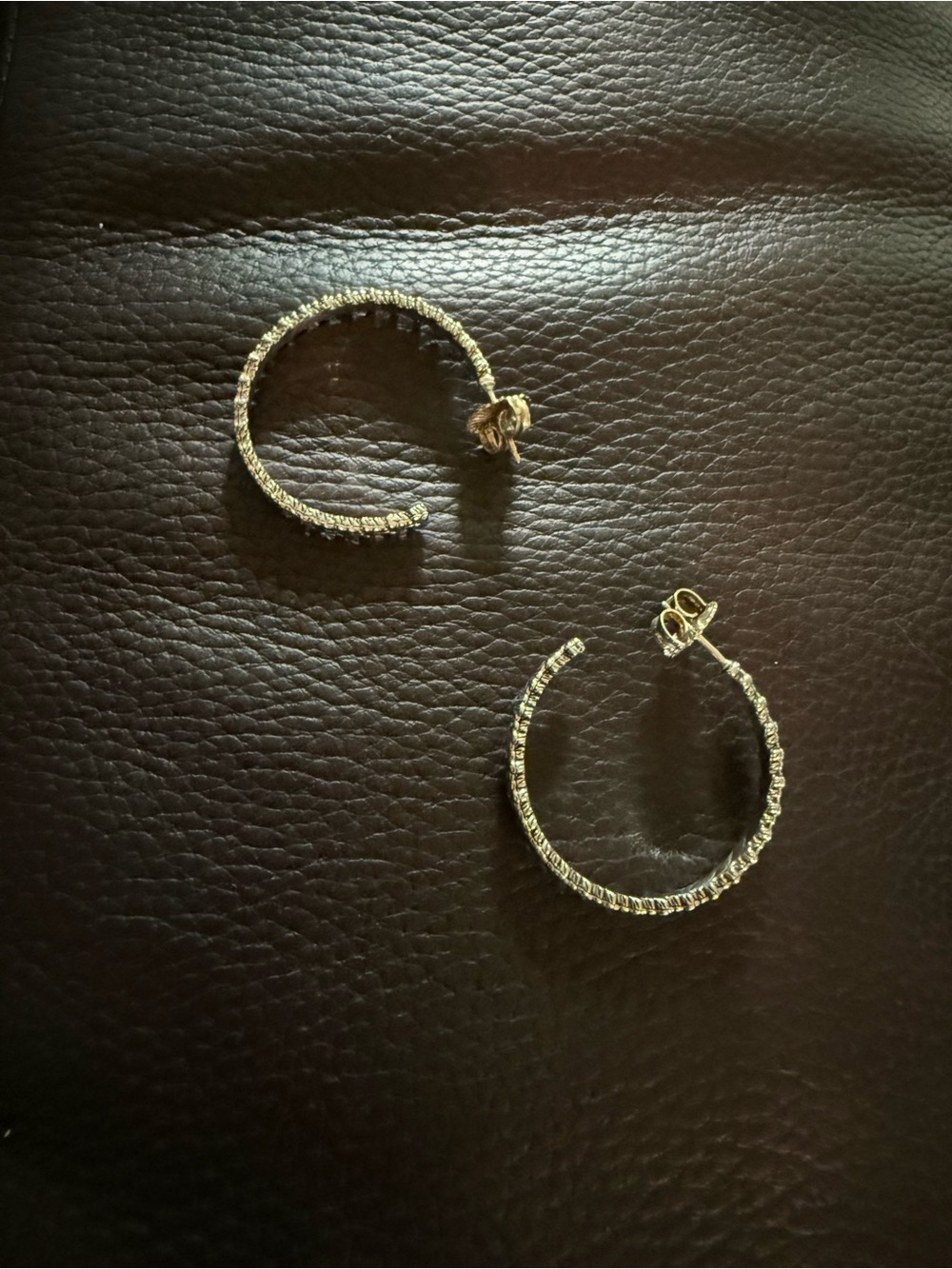 JAI Sterling Silver Cascading Symbols of Love Hoops with Puppy Paws, 1.5 inches